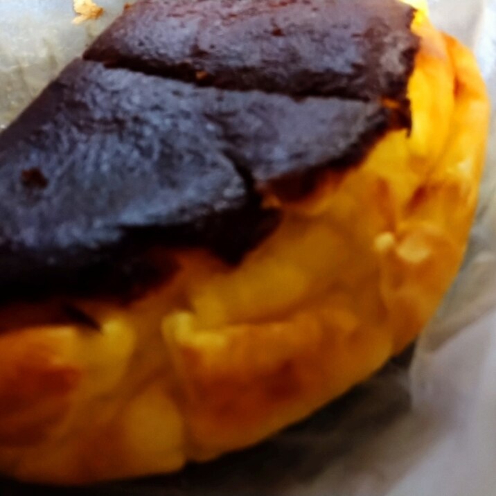 低糖質 おからパウダーのバスクチーズケーキ